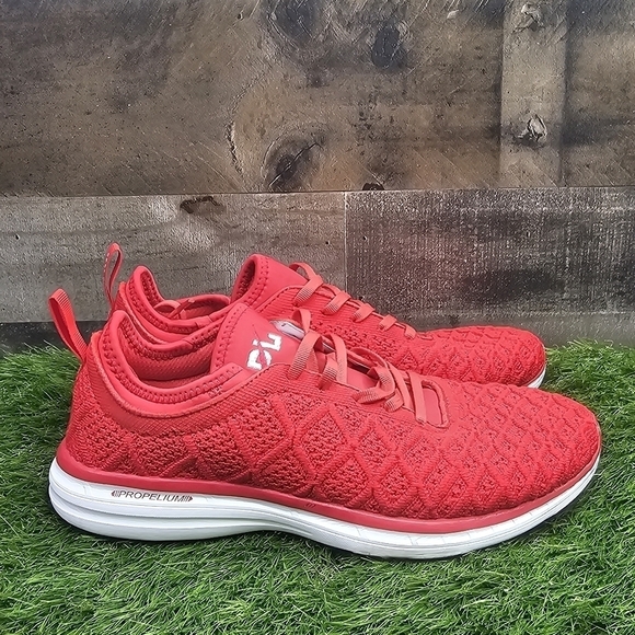 APL Athletic Propulsion Labs BRICK WHITE Techloom Phantom Sneakers - Picture 3 of 12